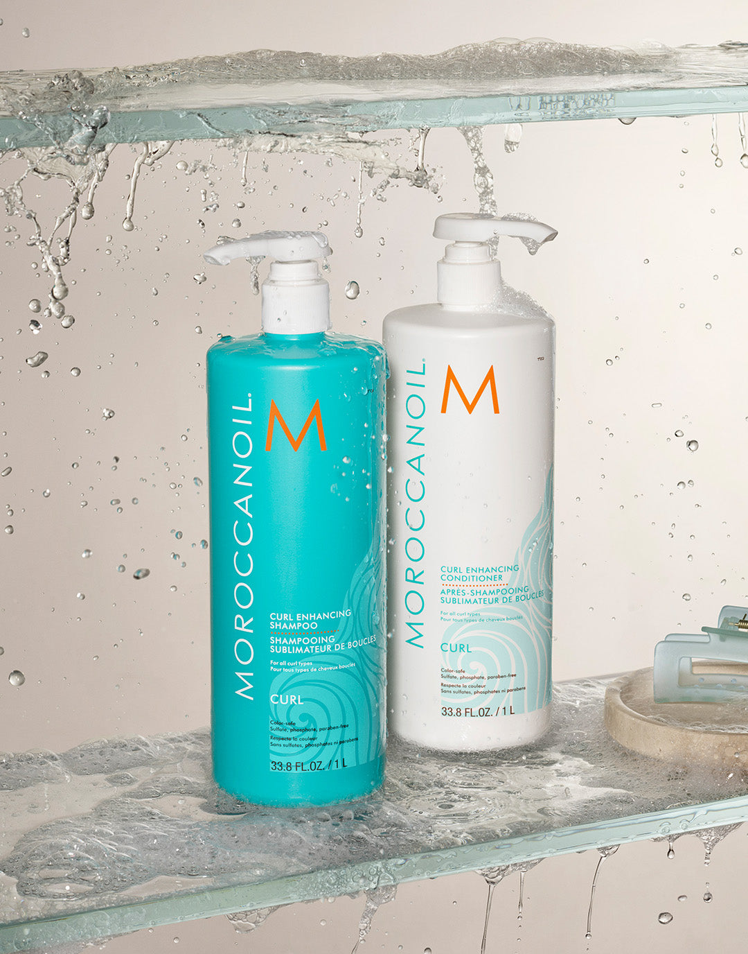 Curl Enhancing Shampoo & Conditioner Liter Bundle - Image 4